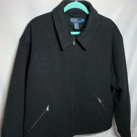 Polo by Ralph Lauren, WoolBlend ~Quilted Coat -XL - Picture 12 of 12